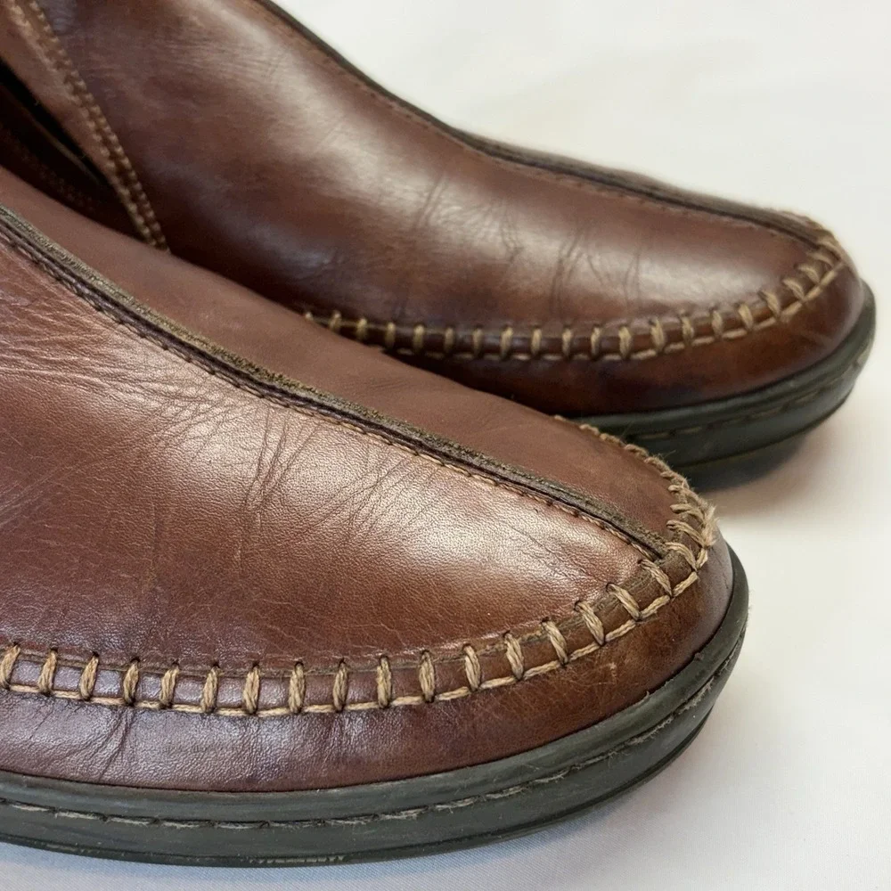 Pikolinos San Telmo Leather Loafers in Brandy EU 46 US Men's 13 Slip On Brown